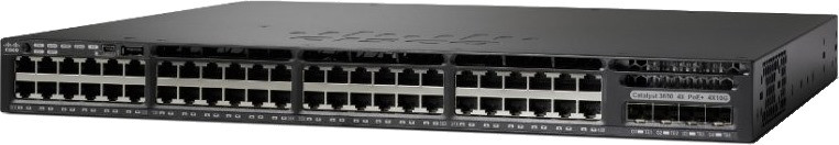 Комутатор Cisco WS-C3650-48PS-S