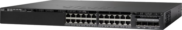 Коммутатор Cisco WS-C3650-24TS-S