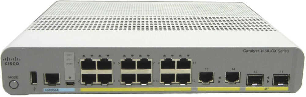 Комутатор Cisco WS-C3560CX-12TC-S