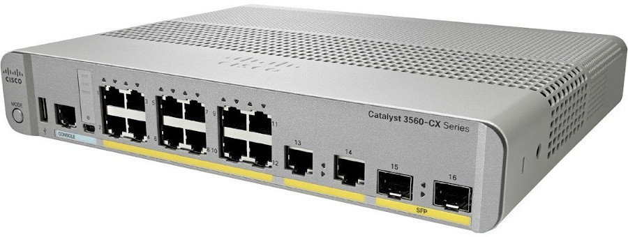 Коммутатор Cisco WS-C3560CX-8TC-S