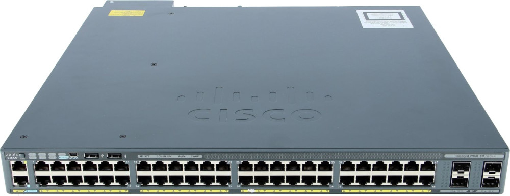 Комутатор Cisco WS-C2960XR-48FPS-I