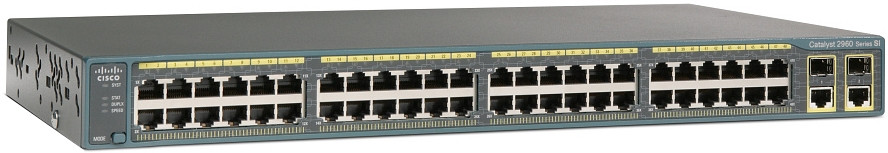 Коммутатор Cisco WS-C2960-48TC-S