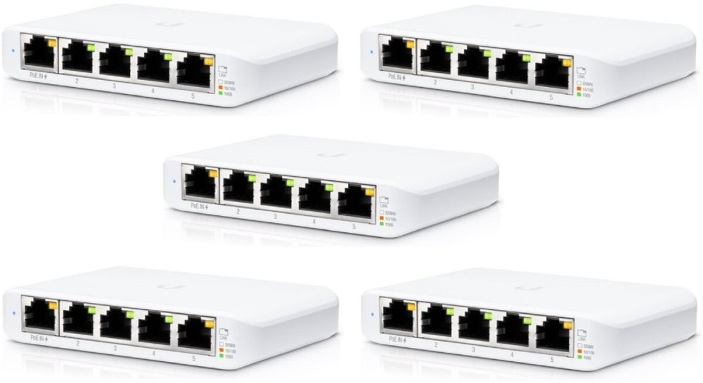 Комутатор Ubiquiti UniFi Switch Flex Mini (5-pack)