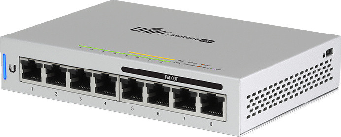 Комутатор Ubiquiti UniFi Switch 8 PoE (US-8-60W)