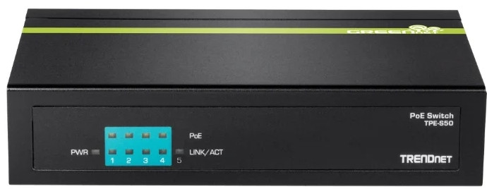 Комутатор TRENDnet TPE-S50