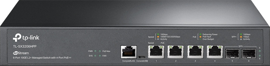Коммутатор TP-LINK TL-SX3206HPP