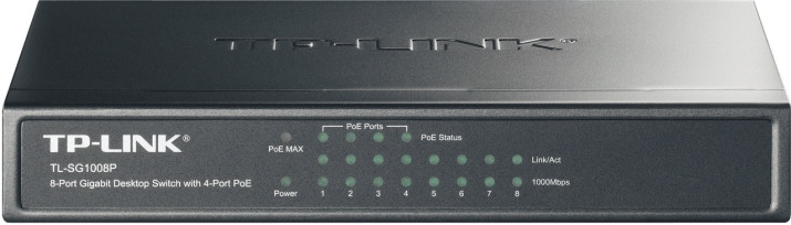 Коммутатор TP-LINK TL-SG1008P
