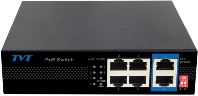 Коммутатор TVT TD-B2204S1-PEU