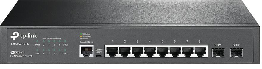 Комутатор TP-LINK T2500G-10TS