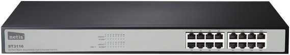 Коммутатор Netis ST3116