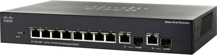 Коммутатор Cisco SRW208P-K9