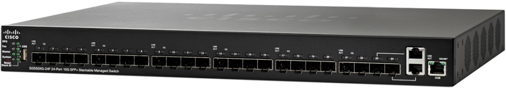 Коммутатор Cisco SG550XG-24F (SG550XG-24F-K9-EU)