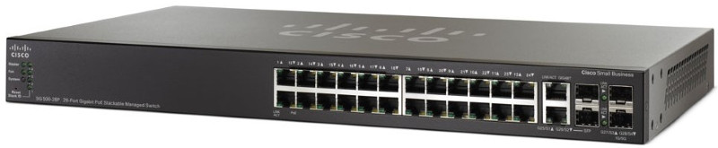 Комутатор Cisco SG500-28P