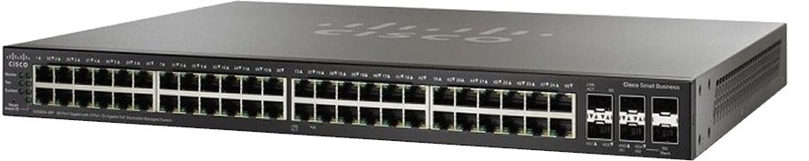 Коммутатор Cisco SG350X-48P (SG350X-48P-K9-EU)