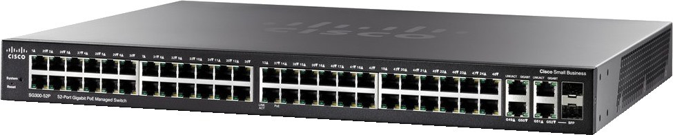 Коммутатор Cisco SG300-52P