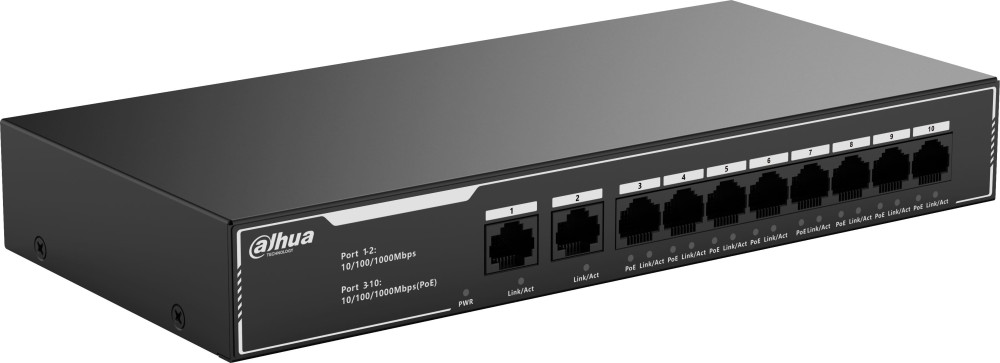 Комутатор Dahua SG1010LP