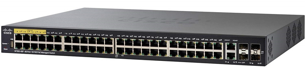 Комутатор Cisco SF350-48MP