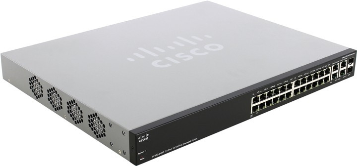 Комутатор Cisco SF300-24MP