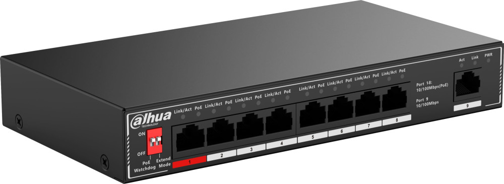 Комутатор Dahua SF1009P