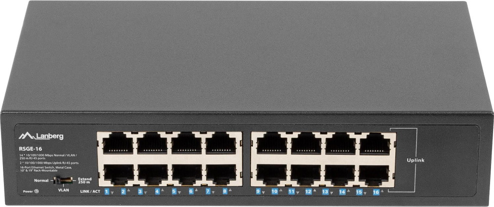 Коммутатор Lanberg RSGE-16