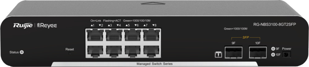 Коммутатор Ruijie Reyee RG-NBS3100-8GT2SFP