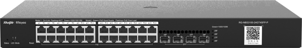 Комутатор Ruijie Reyee RG-NBS3100-24GT4SFP-P