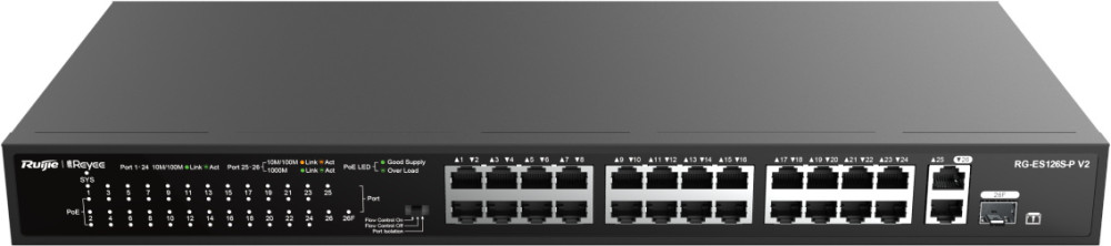 Коммутатор Ruijie Reyee RG-ES126S-P V2