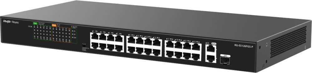 Коммутатор Ruijie Reyee RG-ES126FGS-P