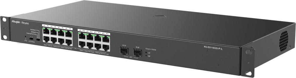 Коммутатор Ruijie Reyee RG-ES118GS-P-L