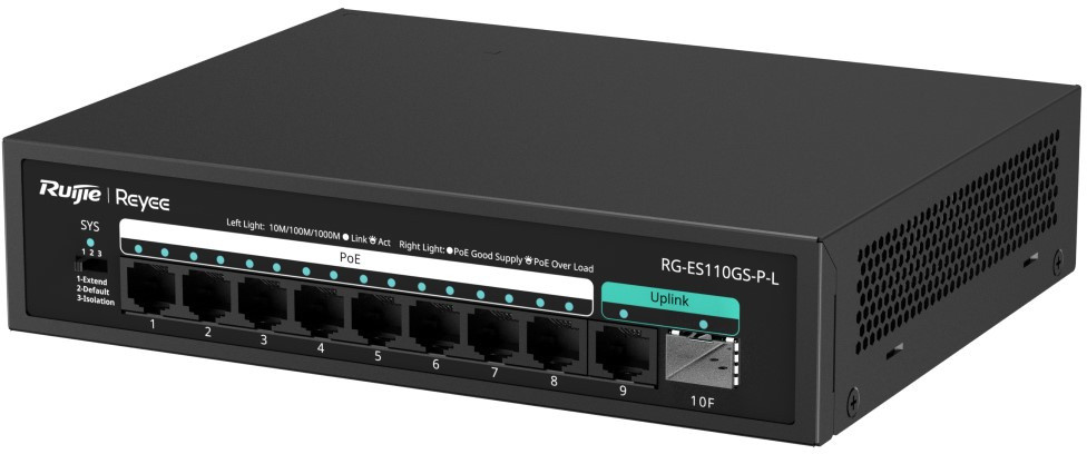 Коммутатор Ruijie Reyee RG-ES110GS-P-L