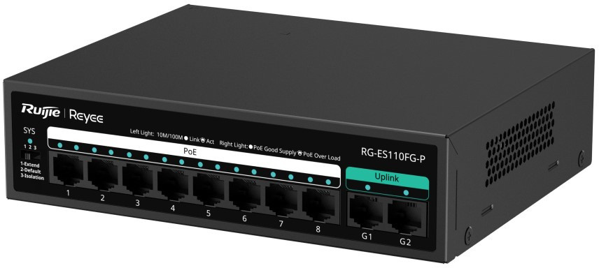 Комутатор Ruijie Reyee RG-ES110FG-P