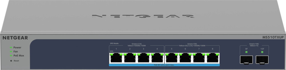 Коммутатор NETGEAR MS510TXUP (MS510TXUP-100EUS)