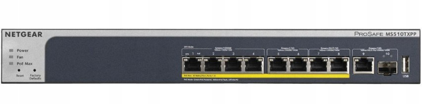 Коммутатор NETGEAR MS510TXPP