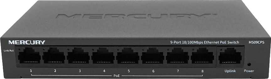 Коммутатор Mercury MS09CPS