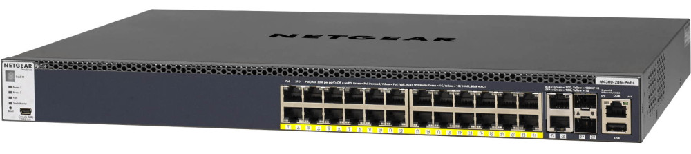 Коммутатор NETGEAR M4300-28G PoE 480W