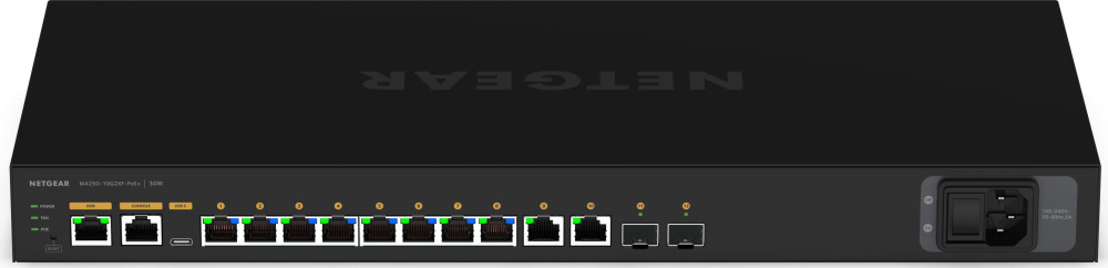 Коммутатор NETGEAR M4250-10G2XF-PoE