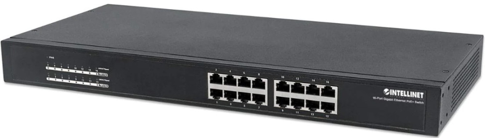 Коммутатор INTELLINET IPS-16G-220W (560993)