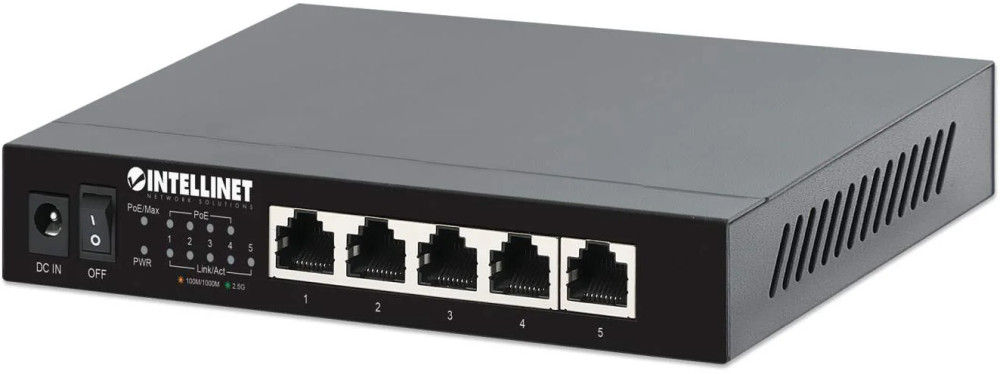 Коммутатор INTELLINET IPS-05-2.5G-55W