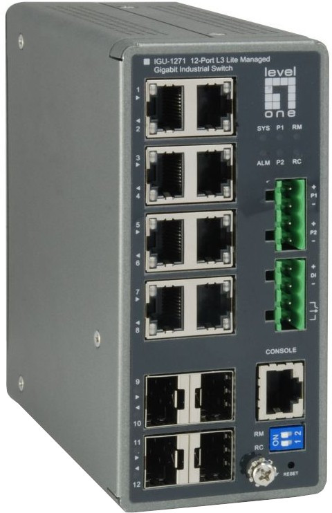 Коммутатор LevelOne IGU-1271 (55052307)