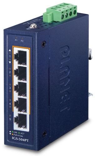 Комутатор PLANET IGS-504PT