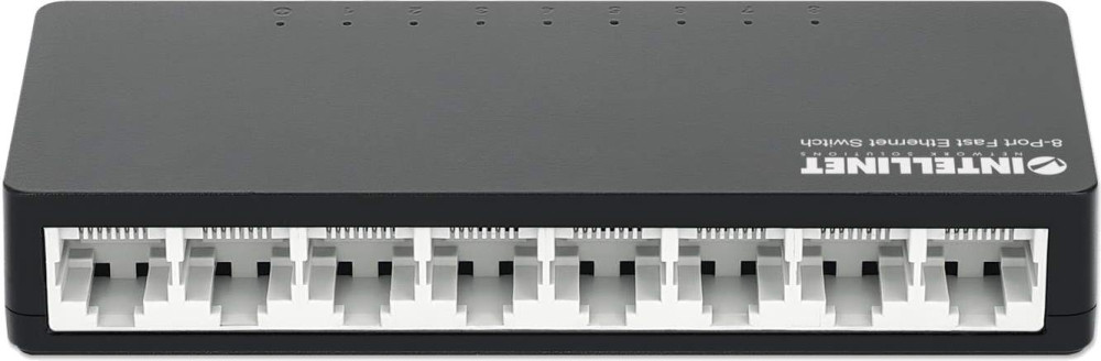 Коммутатор INTELLINET IES-08FP (561730)