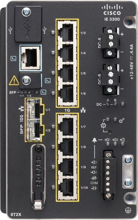 Коммутатор Cisco IE-3300-8T2X-E