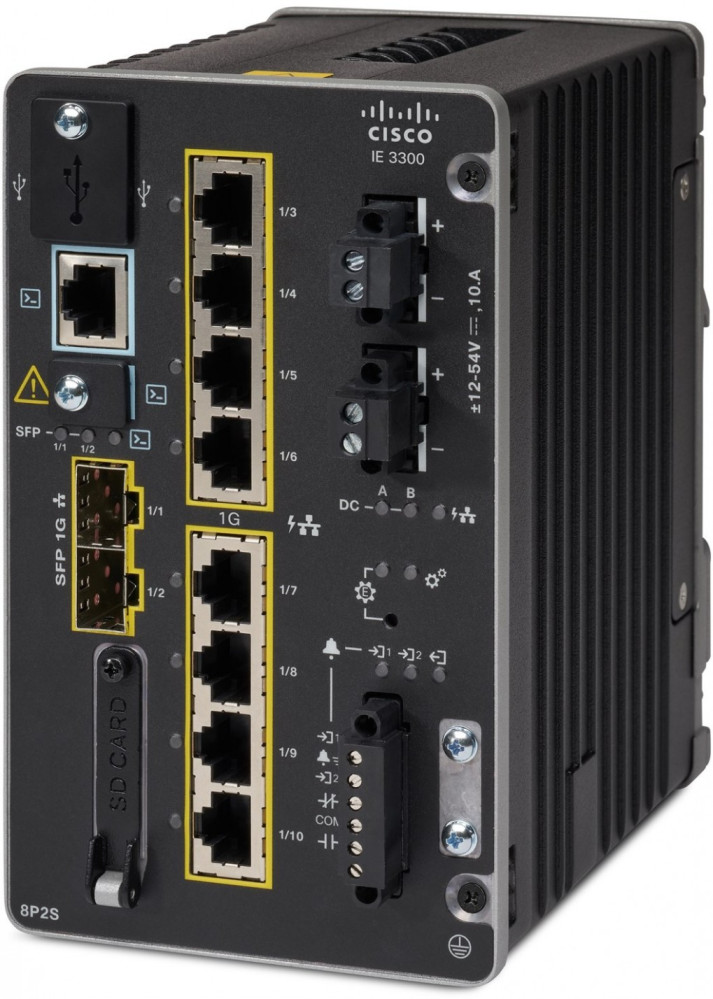 Коммутатор Cisco IE-3300-8P2S-A