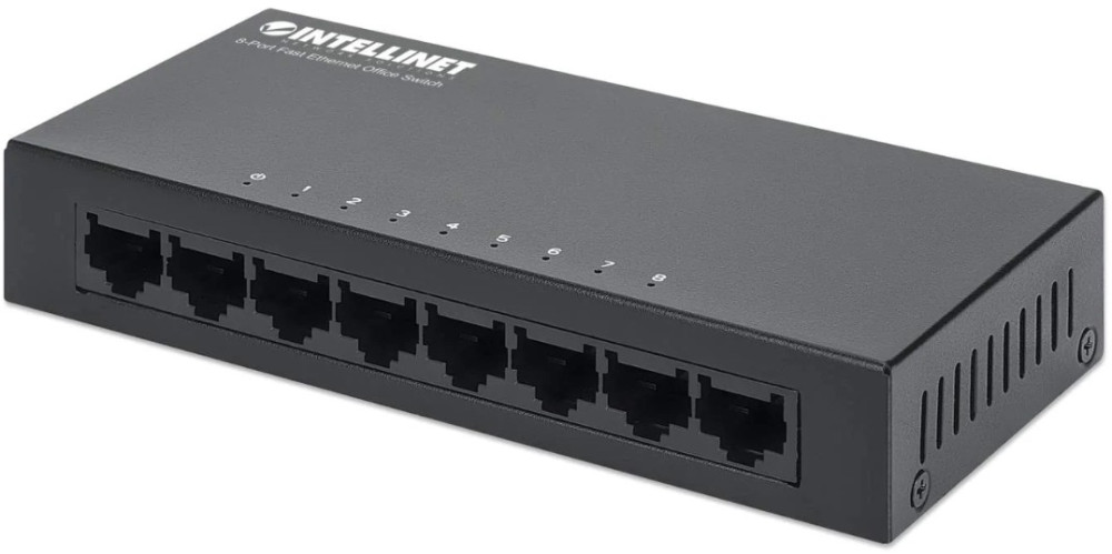 Коммутатор INTELLINET IES-08F (523318)