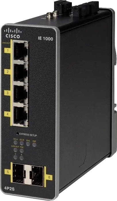 Коммутатор Cisco IE-1000-4P2S-LM