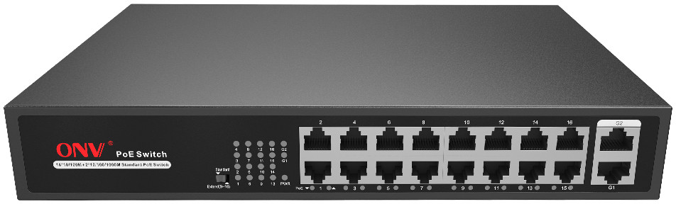 Коммутатор ONV H1016PLS