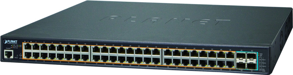 Коммутатор PLANET GS-5220-48P4X