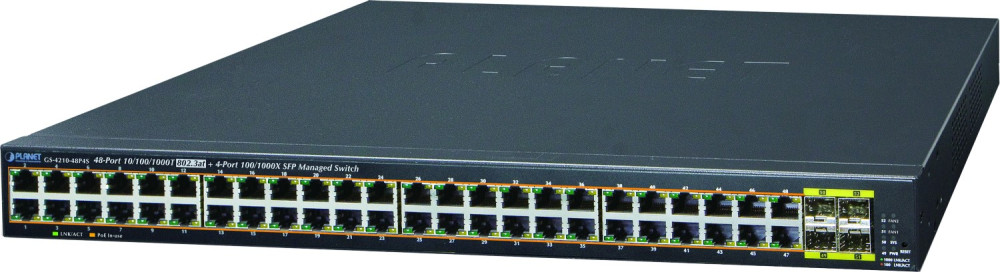 Коммутатор PLANET GS-4210-48P4S