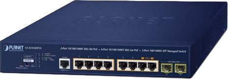 Коммутатор PLANET GS-4210-8HP2S