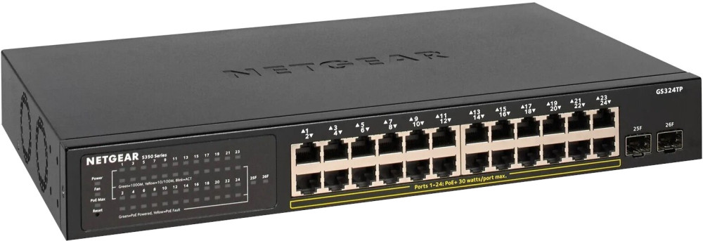 Коммутатор NETGEAR GS324TP (GS324TP-100EUS)